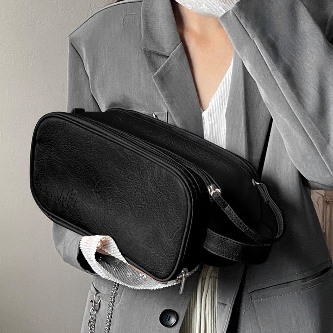 Multifunctional Makeup Bag for Women - Large Capacity Partitioned Travel Toiletry Organizer with Compartments -dropshippingabc.com