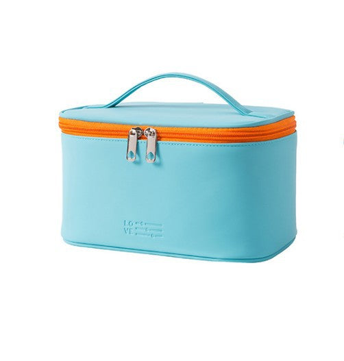 Capacity waterproof cosmetic bag, PU multi-functional cosmetic storage bag, cosmetic bag lightweight, makeup bag organizer, -dropshippingabc.com
