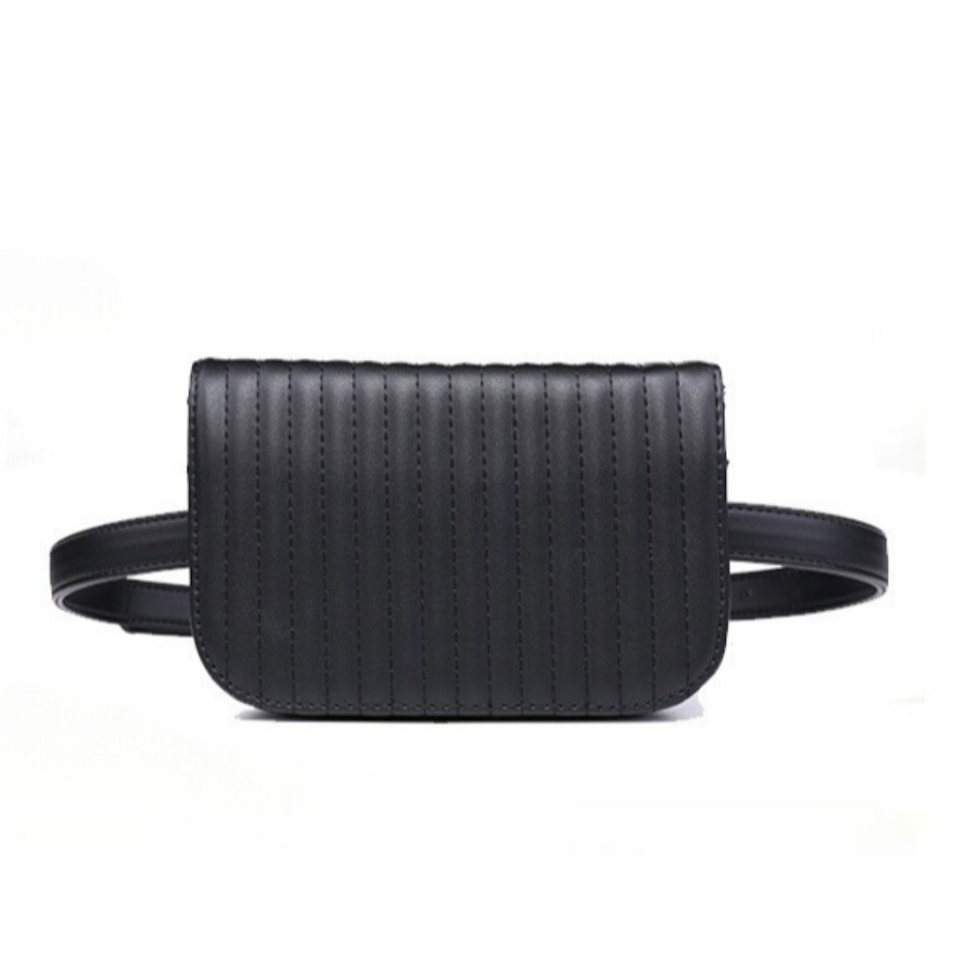 Rivet Women's Small Fanny Pack – Fashionable Casual Waist Bag for Travel, Sports, Holiday, Running, and Beach – Compact, Stylish, and Functional -dropshippingabc.com