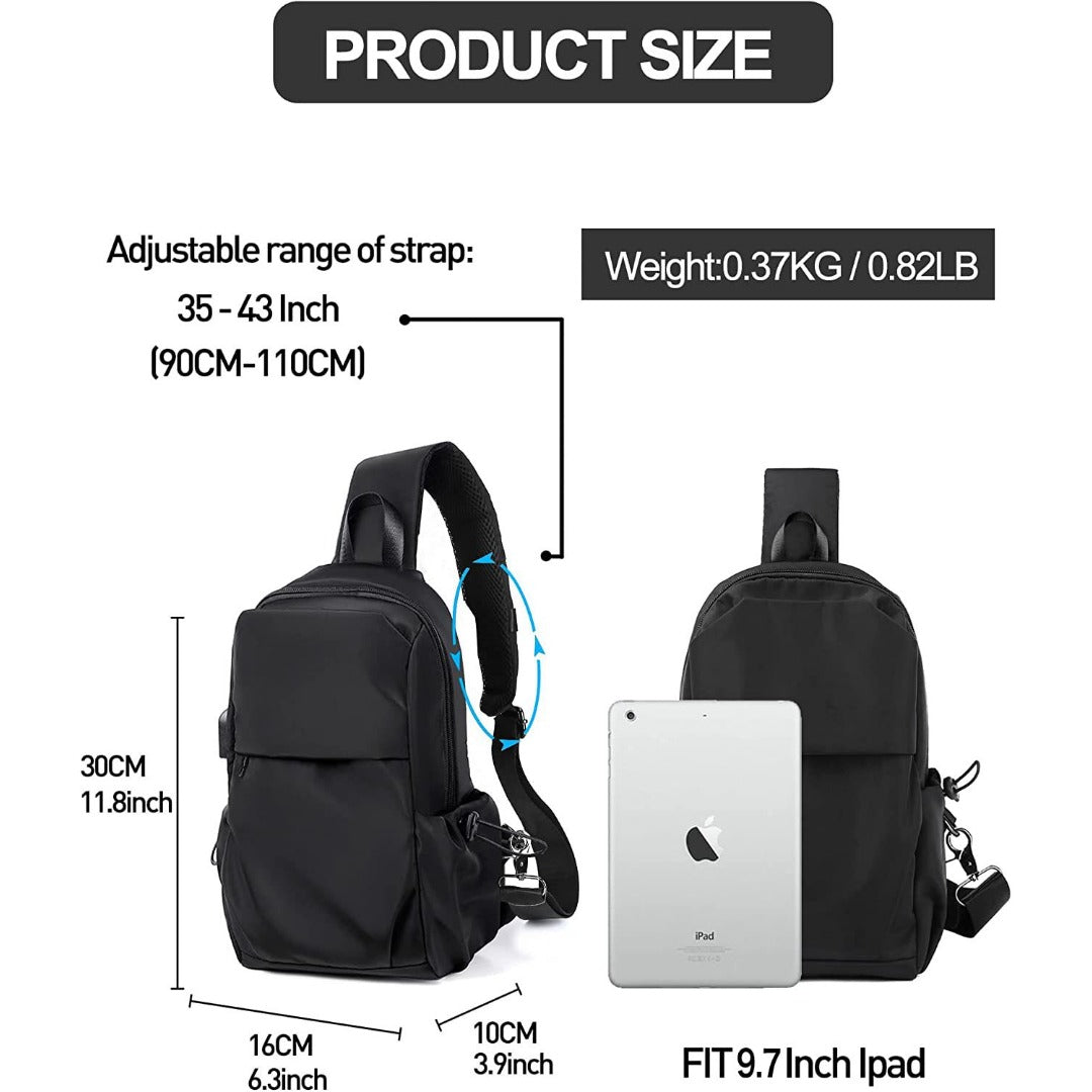 Tactical Chest Bag - Multifunctional Anti-Theft Fanny Pack Crossbody for Trekking & Cycling -dropshippingabc.com