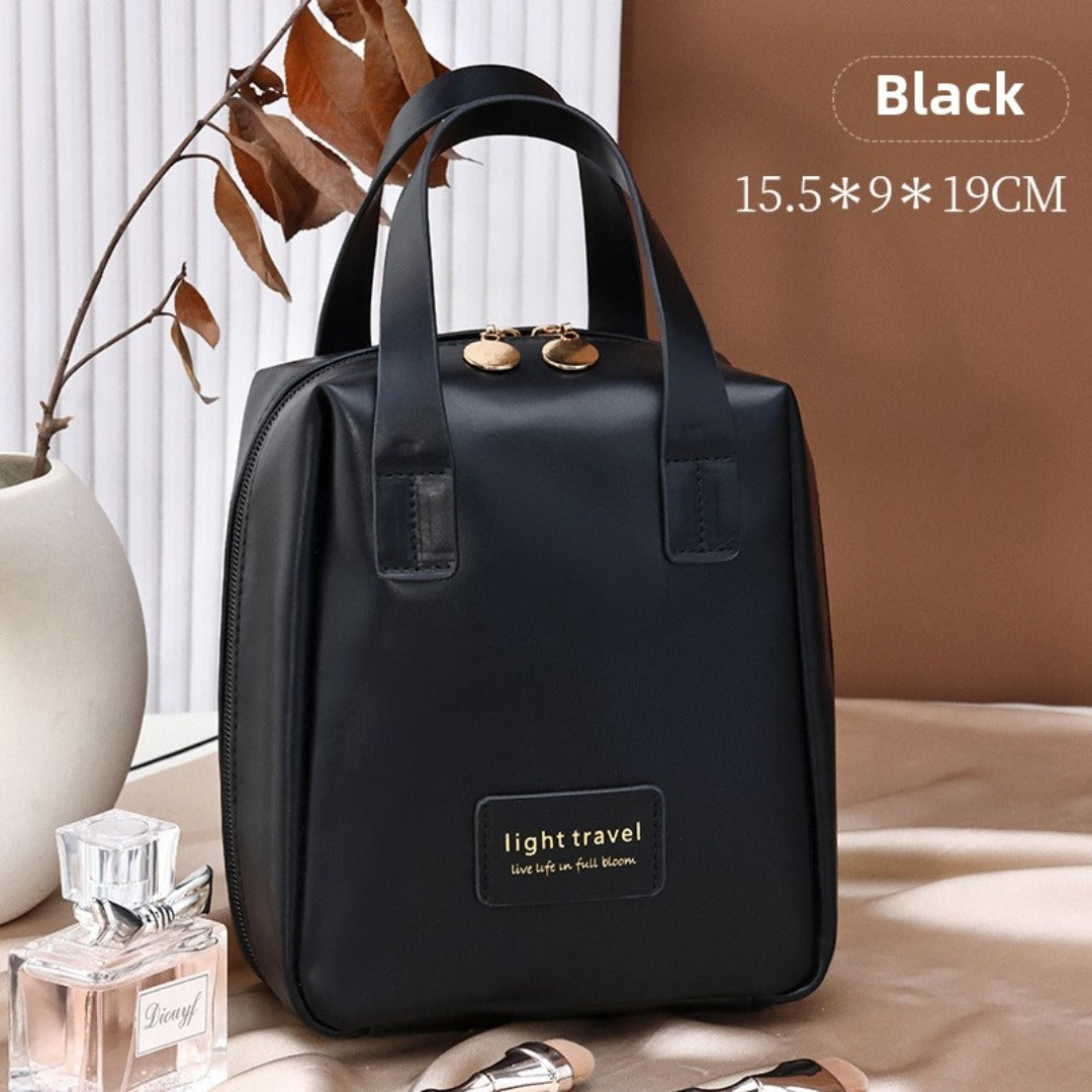 Tote Cosmetic Bag Large Capacity - Travel Portable Shell Makeup Bag Organizer -dropshippingabc.com