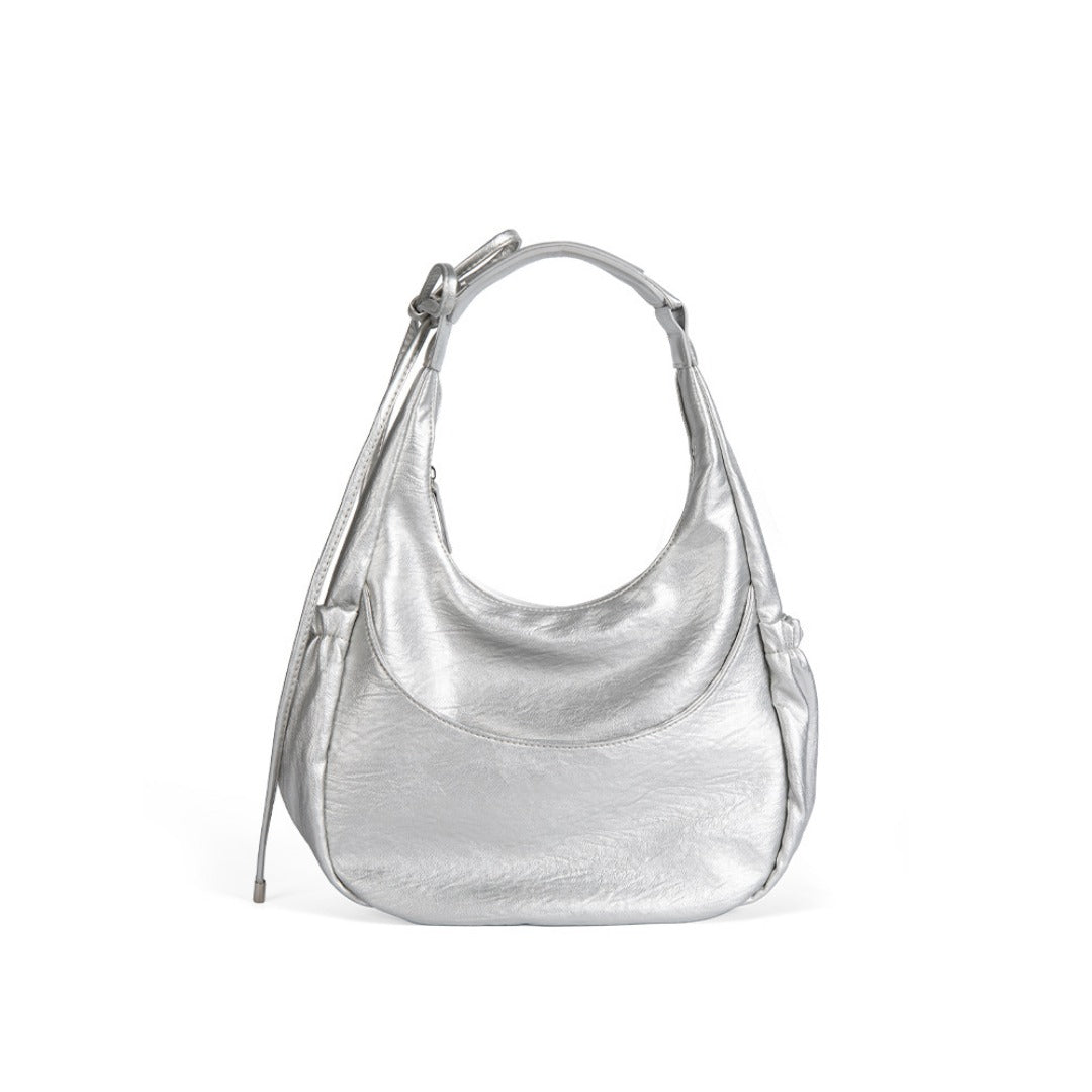 Large Capacity Black Hobo Bag for Women - Versatile Shoulder Hobo Bag -dropshippingabc.com