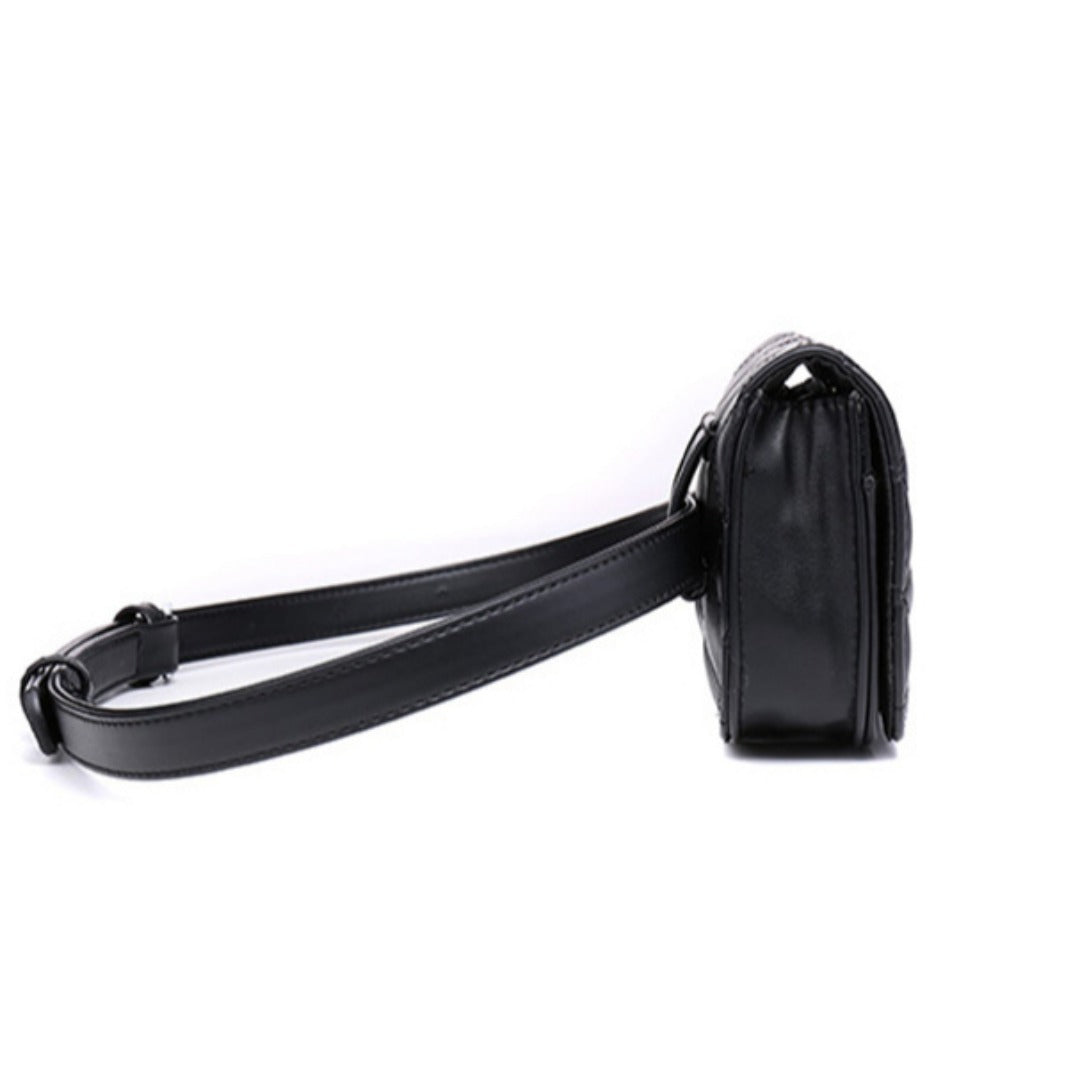 Rivet Women's Small Fanny Pack – Fashionable Casual Waist Bag for Travel, Sports, Holiday, Running, and Beach – Compact, Stylish, and Functional -dropshippingabc.com