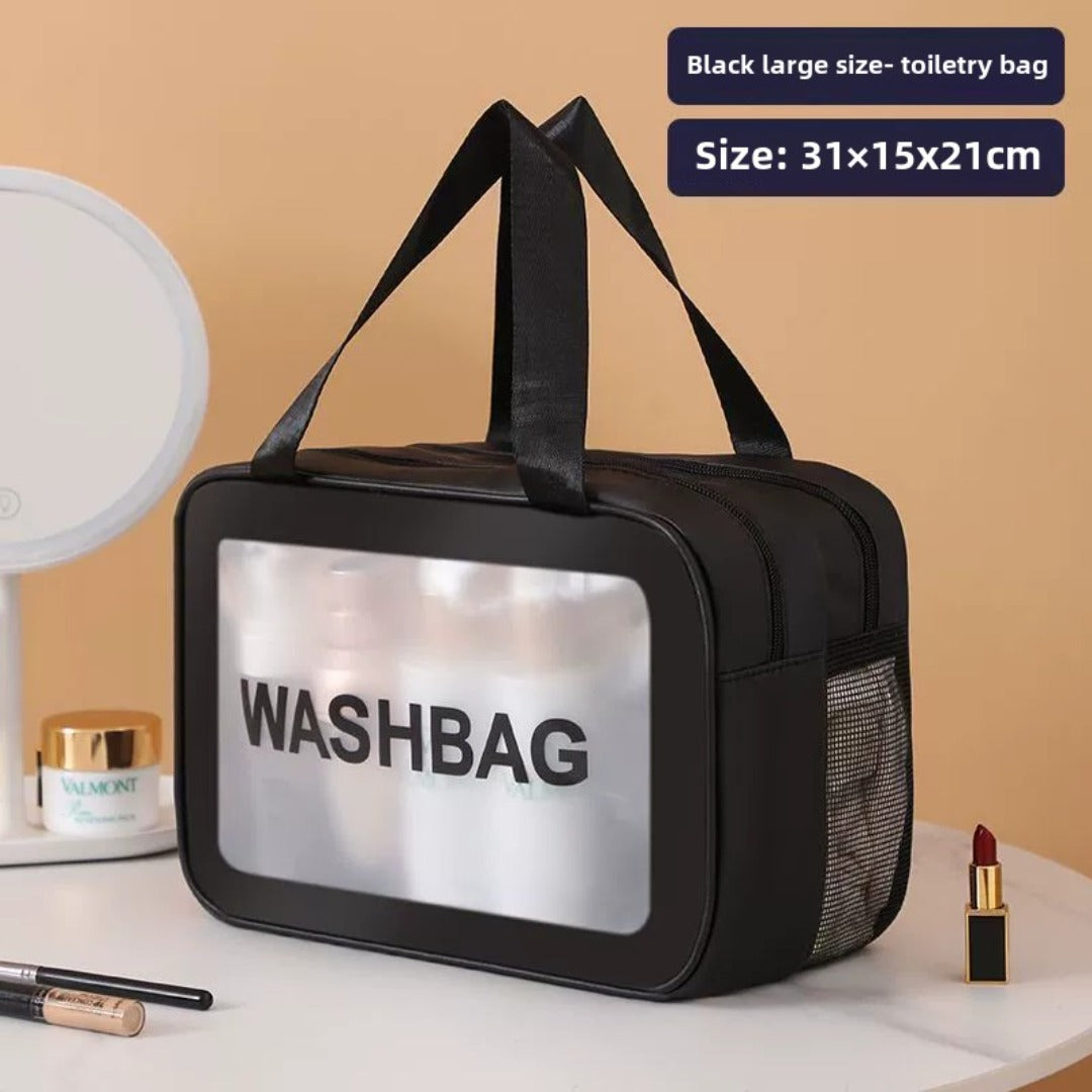 Premium Wet-Dry Makeup Bag - Large Capacity Cosmetic & Swimsuit Storage Organizer for Beach Travel -dropshippingabc.com