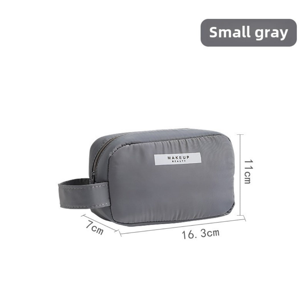 Large Capacity Waterproof Makeup Bag with Compartments - Portable Travel Toiletry & Cosmetic Storage Organizer -dropshippingabc.com