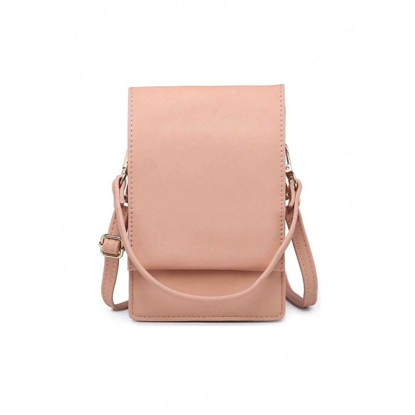 Phone Purse Crossbody Bag - Small Mobile Pouch with Detachable Straps & Multiple Pockets