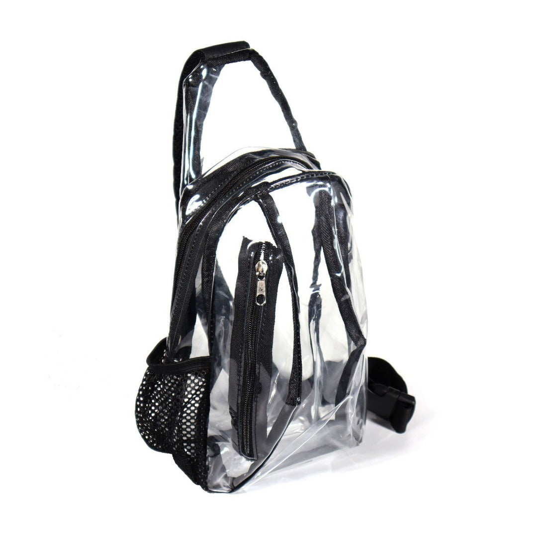 Premium PVC Transparent Chest Bag – Waterproof Fanny Pack Crossbody & Belt Bag for Stadiums and Concerts -dropshippingabc.com
