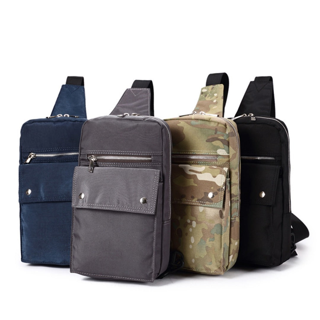 Men's Chest Bag - Stylish Fanny Pack Crossbody & Casual Shoulder Bag, Unisex Design -dropshippingabc.com