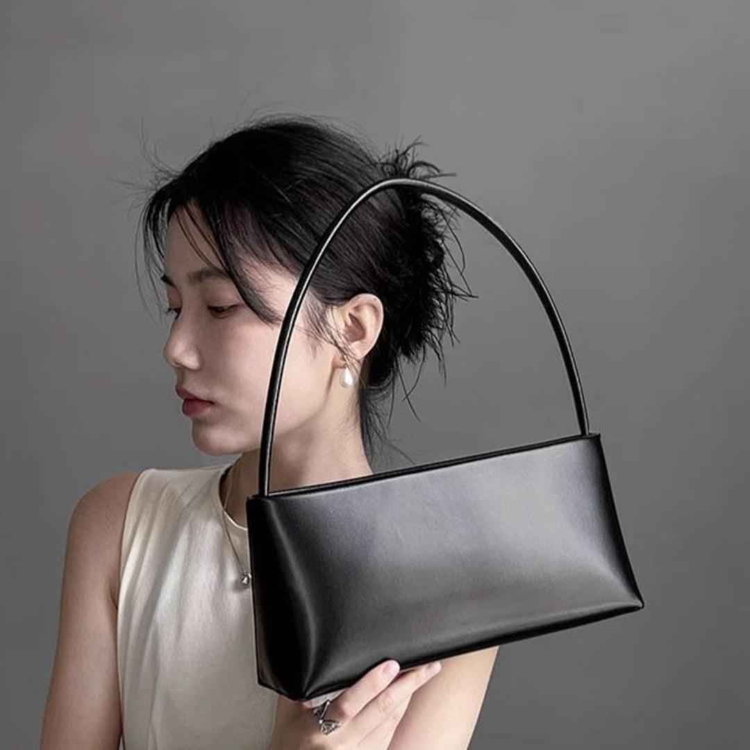 Summer and Autumn Baguette Bag – Versatile Underarm Shoulder Bag, French Retro Casual Mini Hobo Bag, Stylish Light Square Design