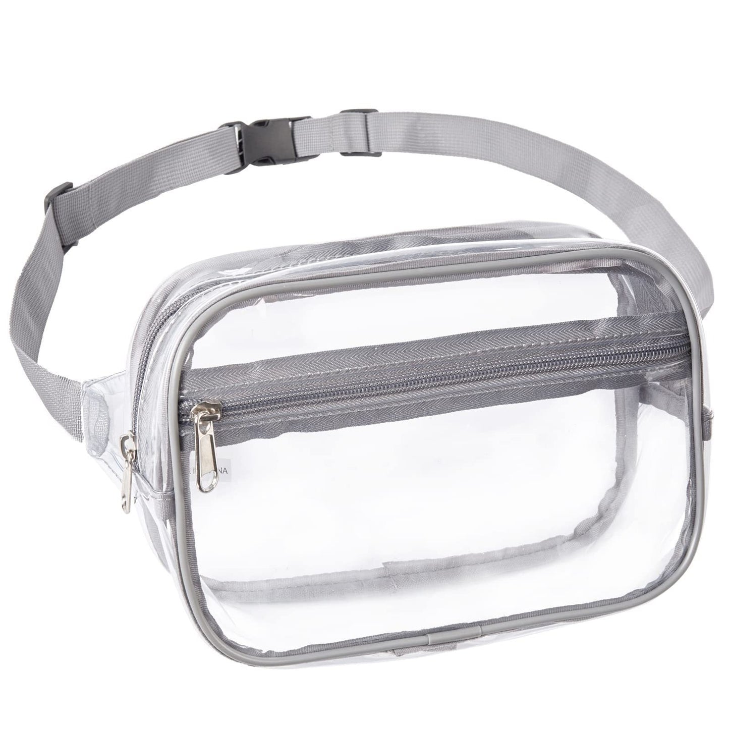 PVC Transparent Belt Bag – Adjustable Shoulder Strap Crossbody Fanny Pack for Sports & Travel – Waterproof Chest Purse with Stylish Design -dropshippingabc.com