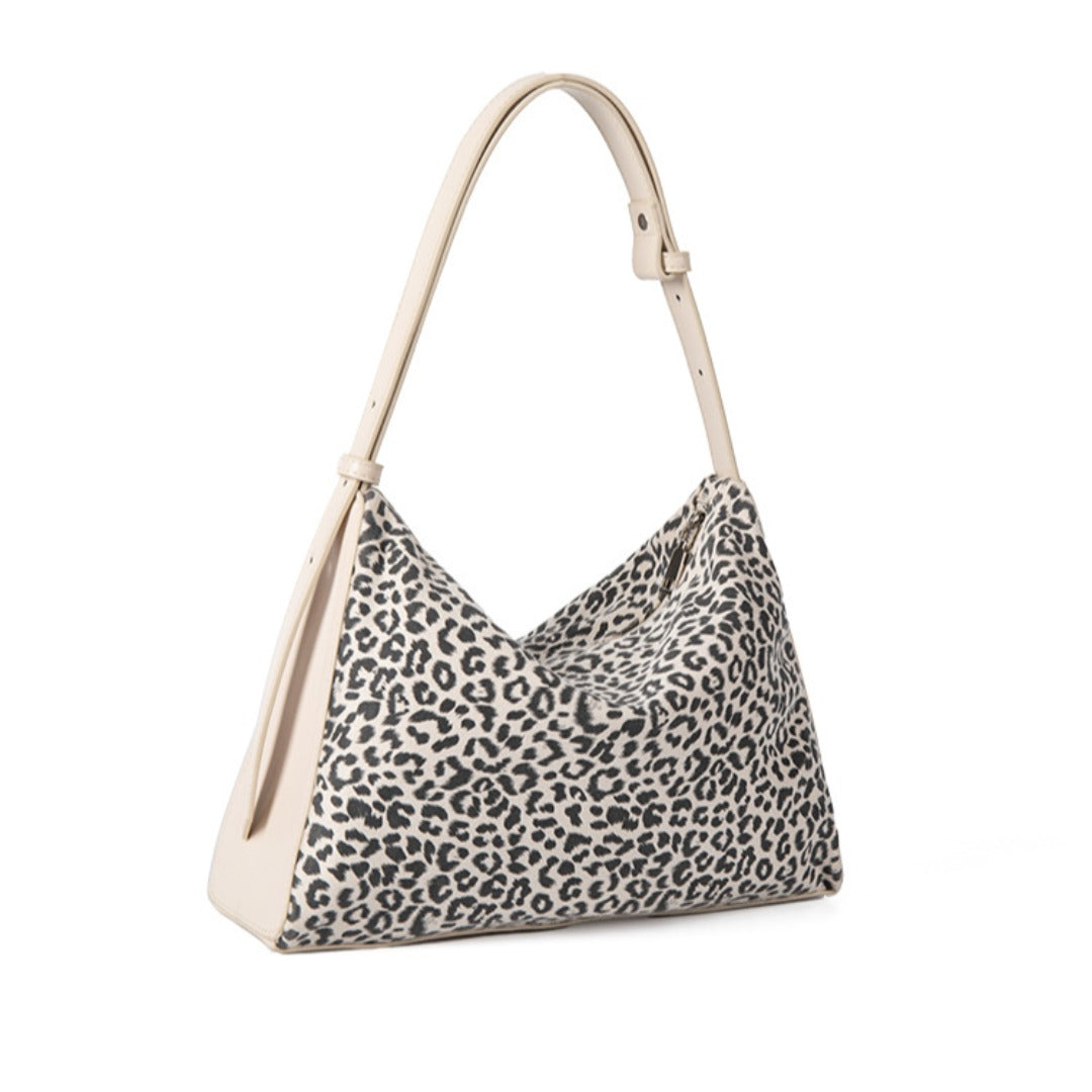 Leopard Print Autumn Winter Small Hobo Bag - Fashionable Large Capacity Shoulder Bag for Women -dropshippingabc.com