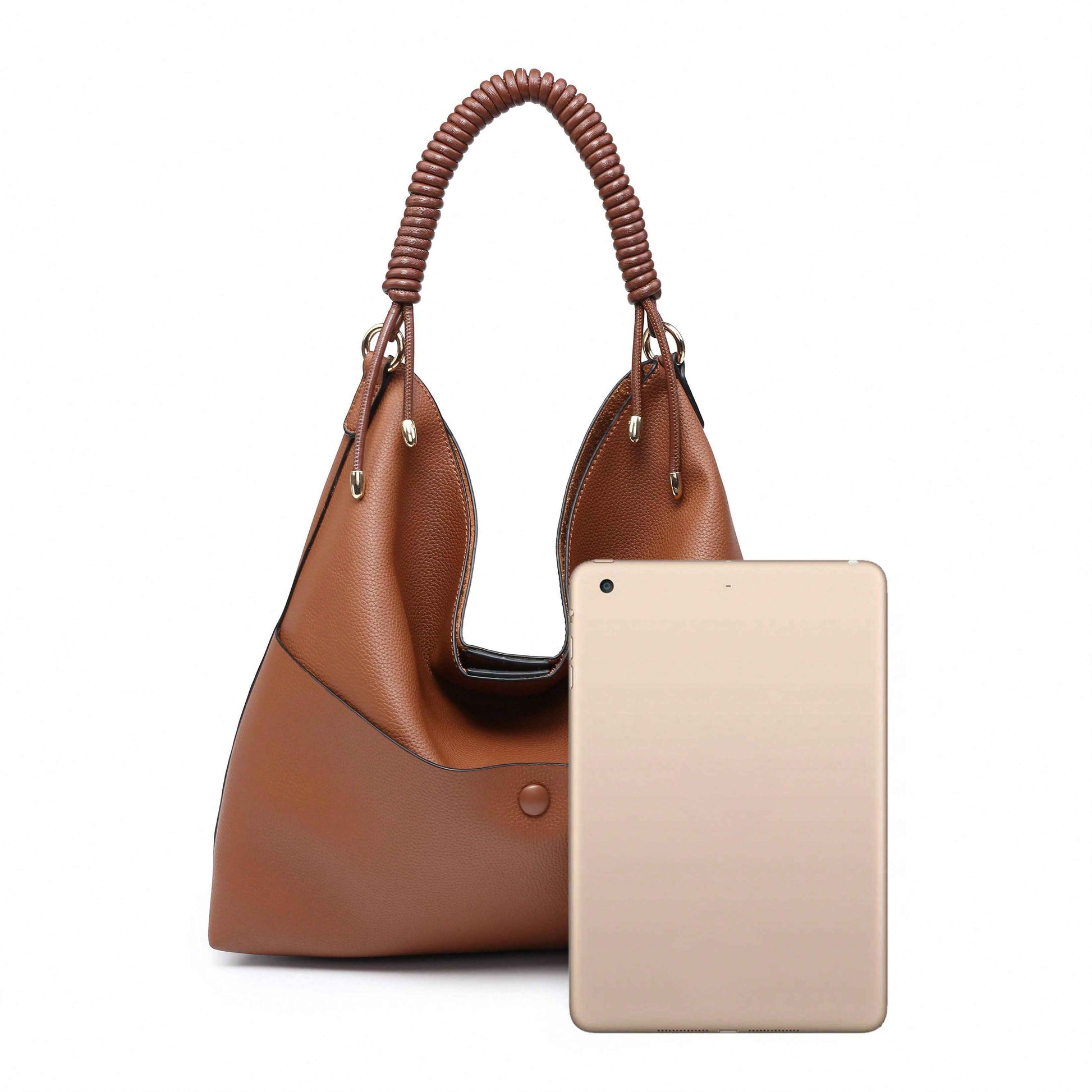 shomico Soft Material Women's Hobo Purse – Lightweight, Large Capacity Shoulder Bag With Detachable Extra Pouch