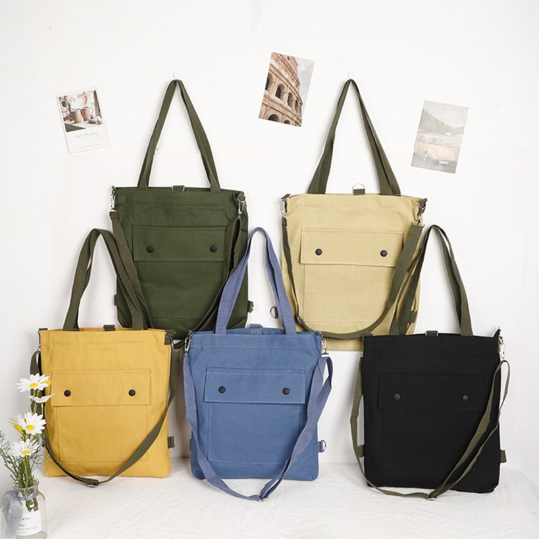 Nylon Crossbody Bag - Lightweight hobo Shoulder Bag with Simple Canvas Style -dropshippingabc.com