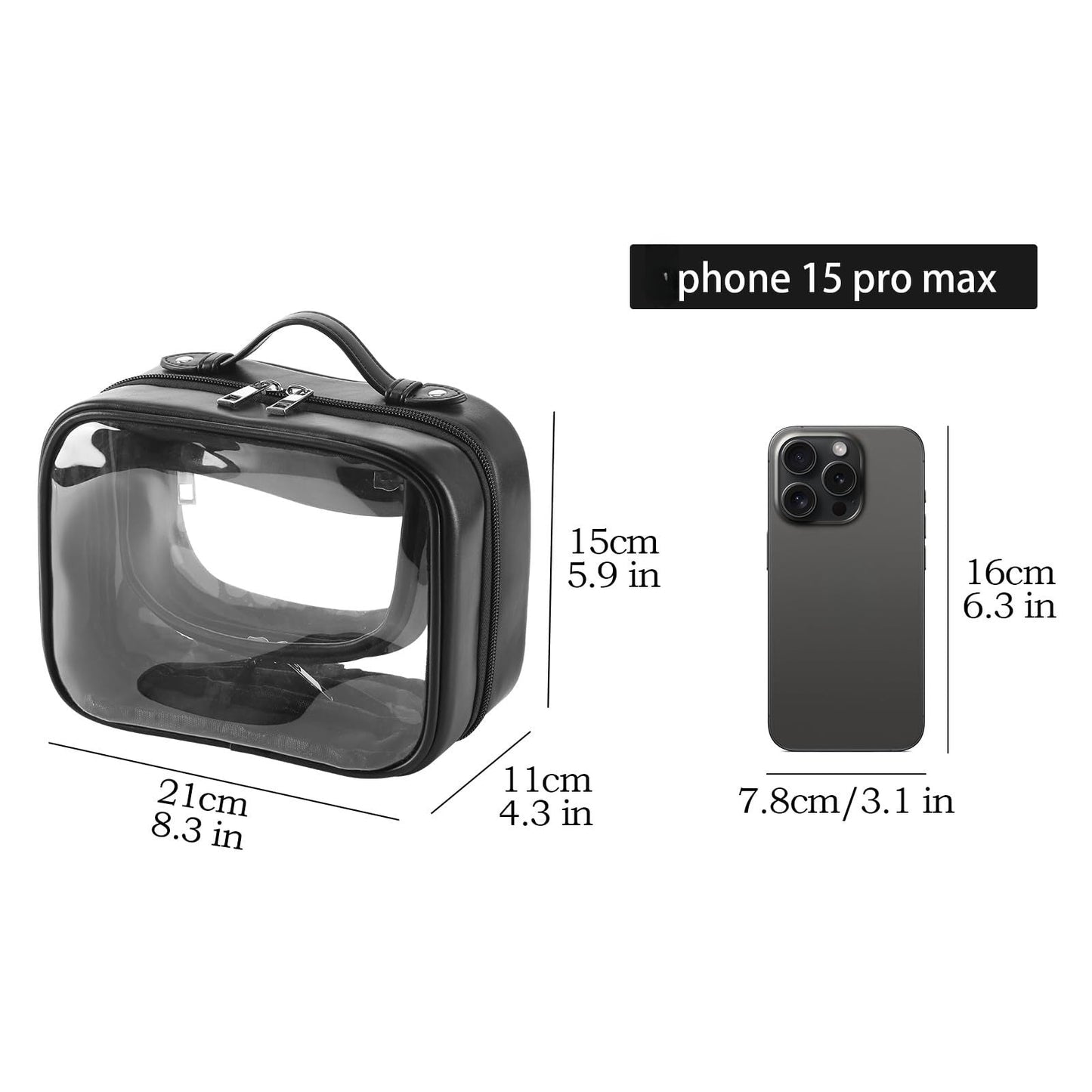 Waterproof Toiletry Bag - All-in-One Travel Cosmetic Organizer & Storage Solution -dropshippingabc.com