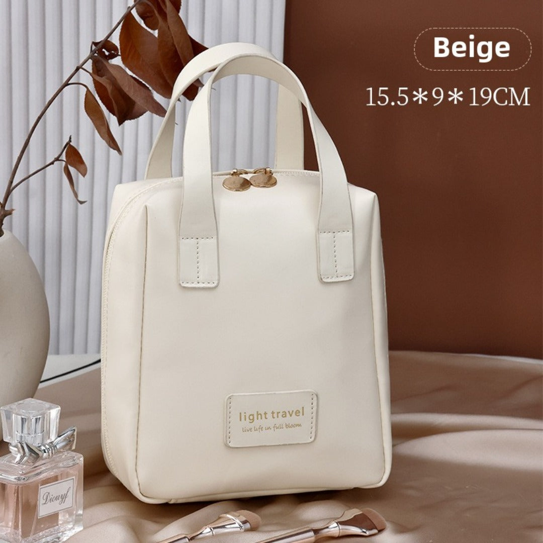 Tote Cosmetic Bag Large Capacity - Travel Portable Shell Makeup Bag Organizer -dropshippingabc.com