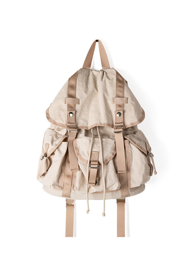 Large Capacity Canvas Backpack Purse for Women - Lightweight Commuter Backpack, Casual Travel Daypack -dropshippingabc.com