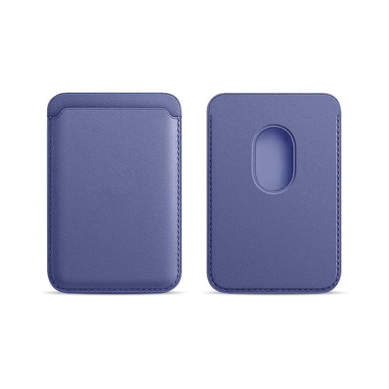 Applicable to Apple 15Magsafe magnetic card bag iPhone mobile phone card bag card holder PU magnetic suction -dropshippingabc.com