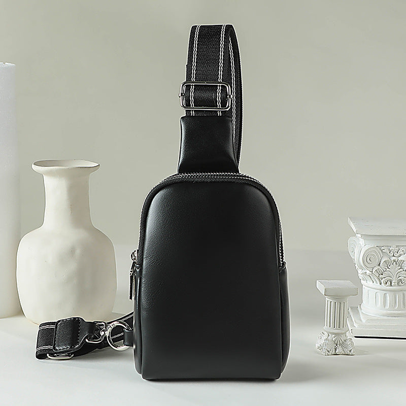 Unisex Small Chest Bag - Stylish Soft PU Crossbody Chest Purse & Fanny Pack for Everyday Use -dropshippingabc.com