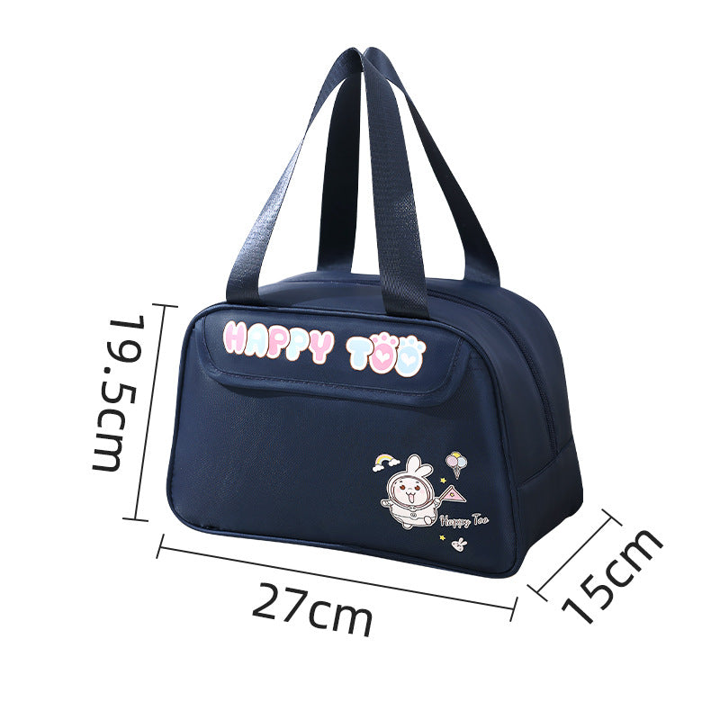 Cute Lunch Bag - Waterproof Lunch Box Bag for Students, Cartoon Picnic Camping Thermal Insulation Bag -dropshippingabc.com