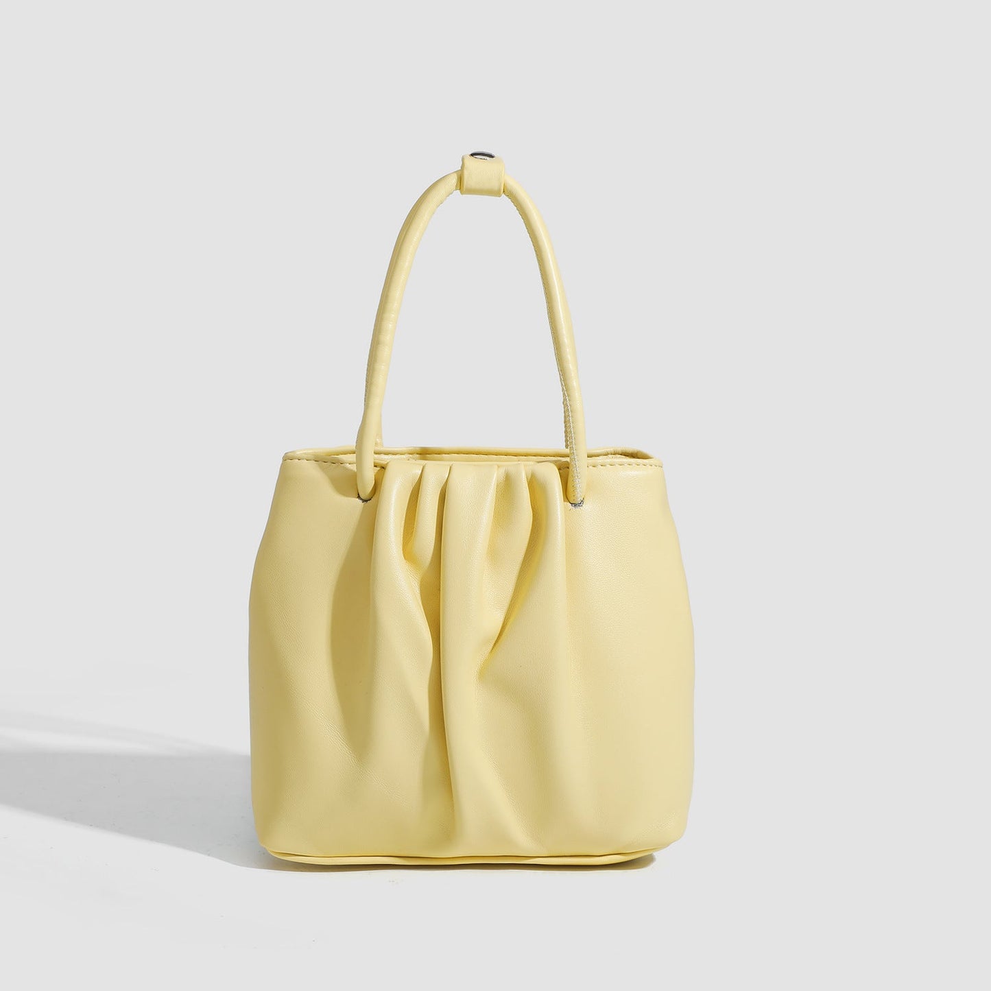 Square pleated versatile bag, bag women's fashion women's tote bag, portable casual shoulder bag -dropshippingabc.com