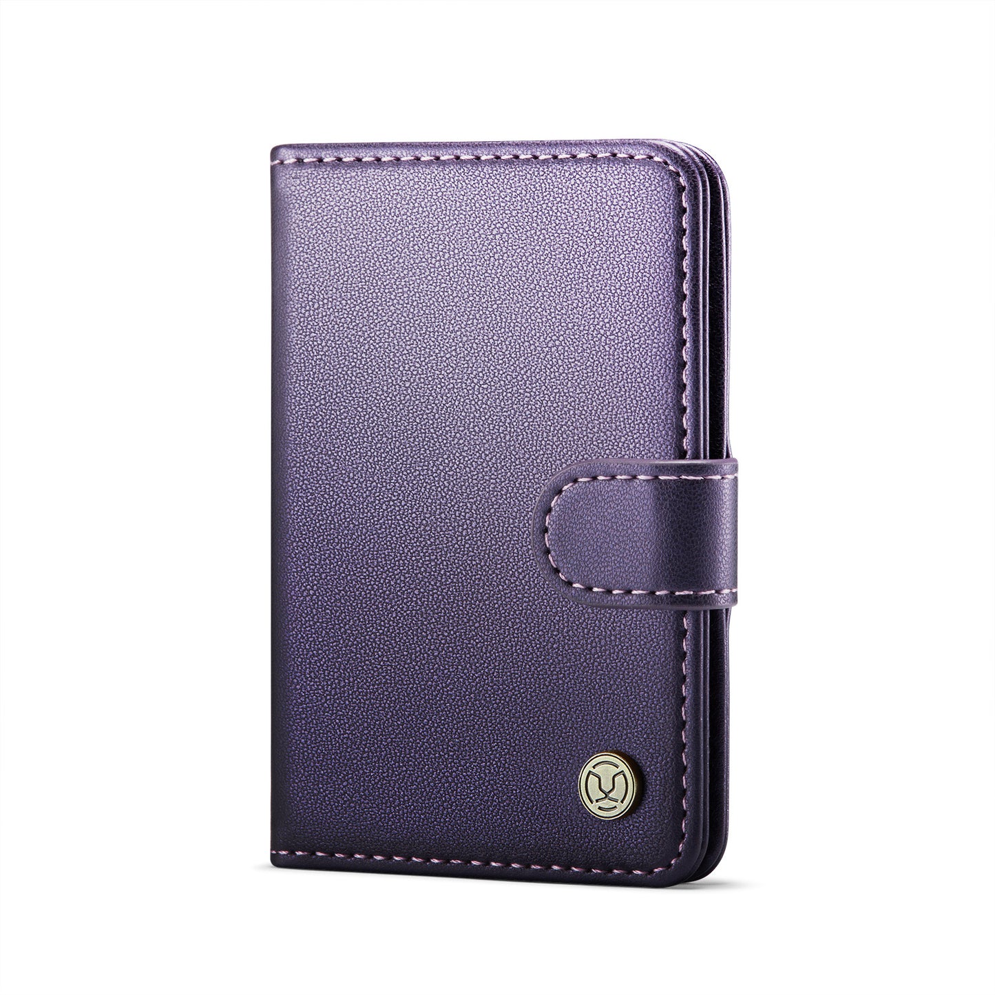 Magsafe ring magnetic card case  for iPhone17 card anti-theft brush 16/15/14/13 zipper change bag Wallet Magnetic Card Holder RFID Blocking, PU Leather Minimalist Phone Wallet Compatible with MagSafe Phones