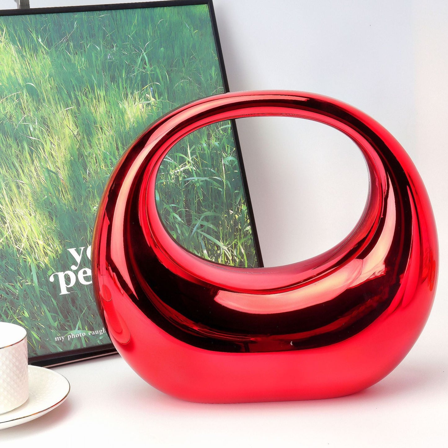 Acrylic Evening Clutch Purse - Gold & Silver Wedding Prom Bag with Chain, Stylish Makeup Clutch Box for Parties