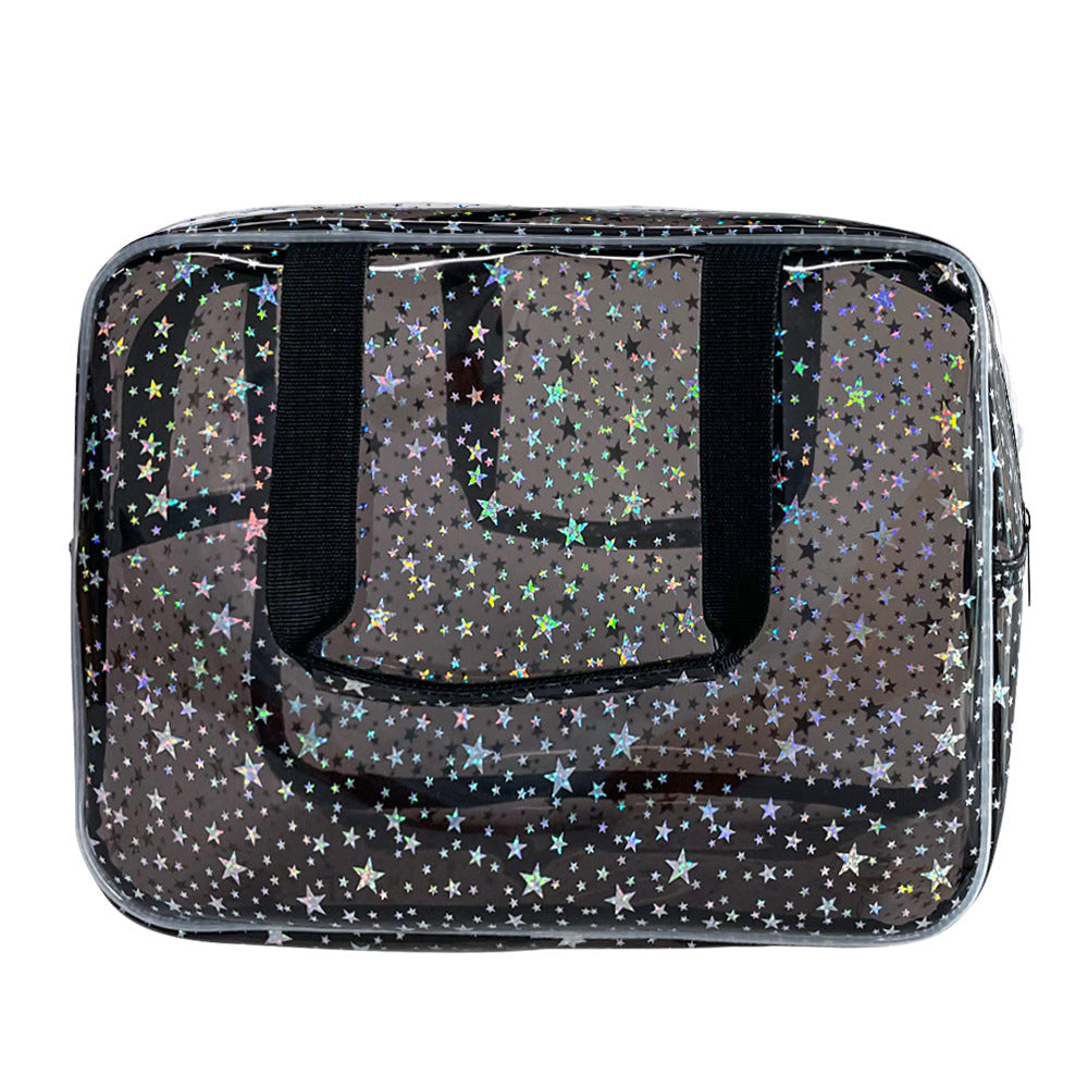 Waterproof Makeup Bag for Women - Large Capacity Travel Toiletry Organizer & Portable Storage Bag -dropshippingabc.com