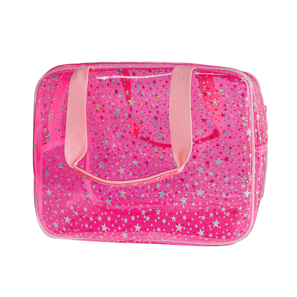 Waterproof Makeup Bag for Women - Large Capacity Travel Toiletry Organizer & Portable Storage Bag -dropshippingabc.com