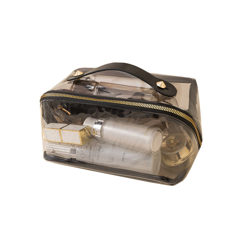 Waterproof PVC Cosmetic Bag - Large Capacity Multi-Functional Travel Makeup Organizer & Wash Bag -dropshippingabc.com