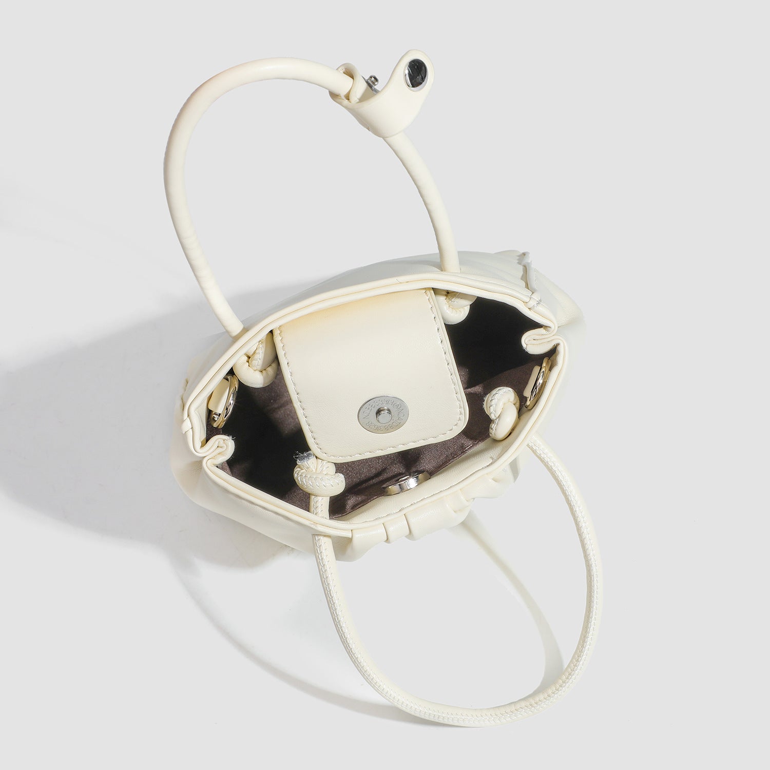 Square pleated versatile bag, bag women's fashion women's tote bag, portable casual shoulder bag -dropshippingabc.com