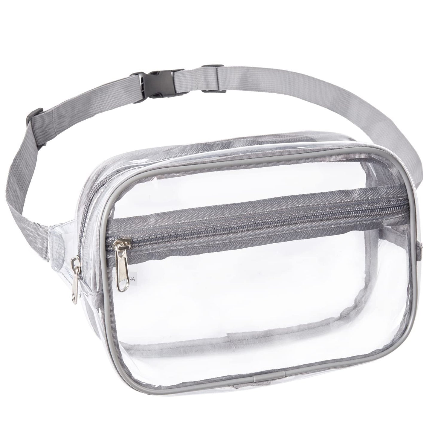 PVC Transparent Belt Bag – Adjustable Shoulder Strap Crossbody Fanny Pack for Sports & Travel – Waterproof Chest Purse with Stylish Design -dropshippingabc.com