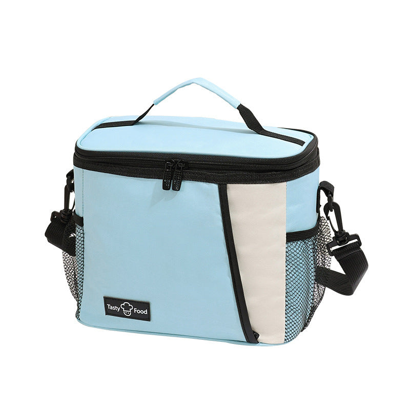 Outdoor Picnic Bag - Lunch Tote with Crossbody Strap & Shoulder Ice Bag for Thermal Insulation -dropshippingabc.com