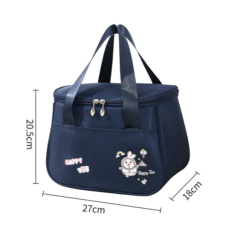 Cute Lunch Bag - Waterproof Lunch Box Bag for Students, Cartoon Picnic Camping Thermal Insulation Bag -dropshippingabc.com