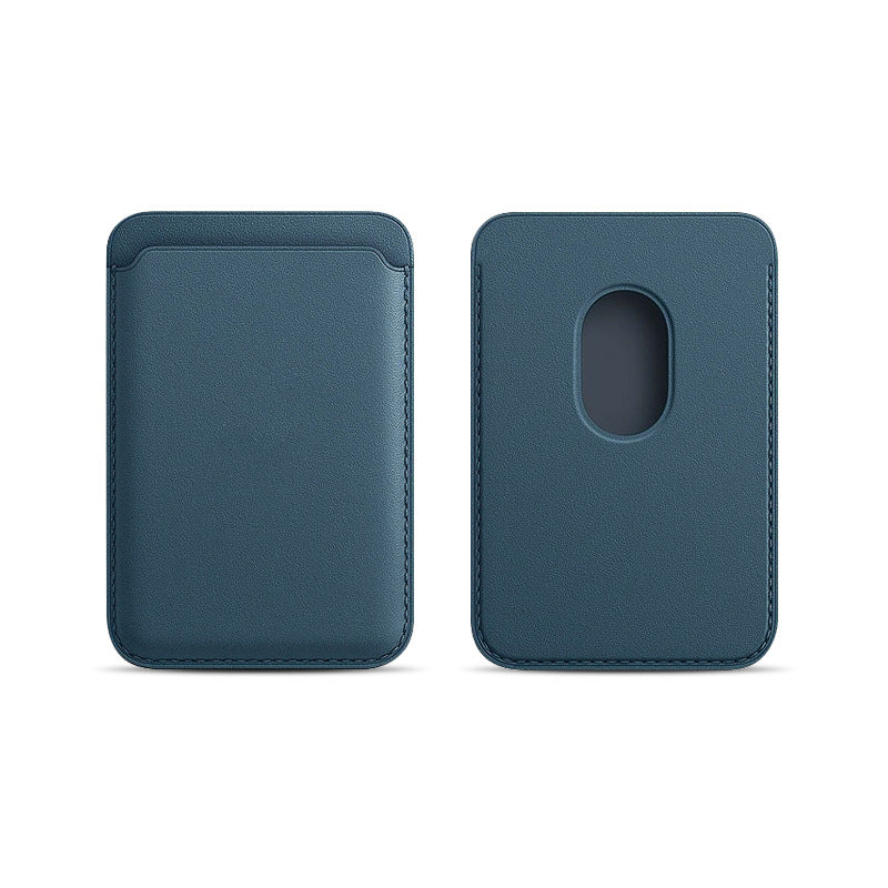 Applicable to Apple 15Magsafe magnetic card bag iPhone mobile phone card bag card holder PU magnetic suction -dropshippingabc.com