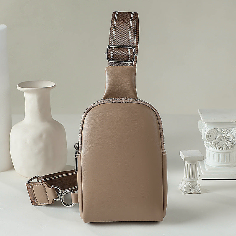 Unisex Small Chest Bag - Stylish Soft PU Crossbody Chest Purse & Fanny Pack for Everyday Use -dropshippingabc.com