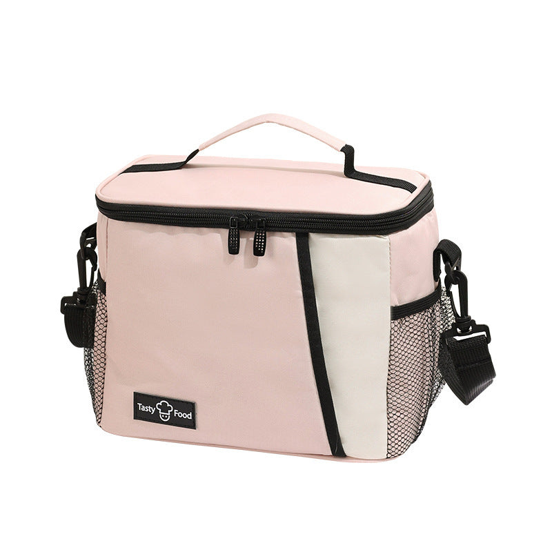 Outdoor Picnic Bag - Lunch Tote with Crossbody Strap & Shoulder Ice Bag for Thermal Insulation -dropshippingabc.com