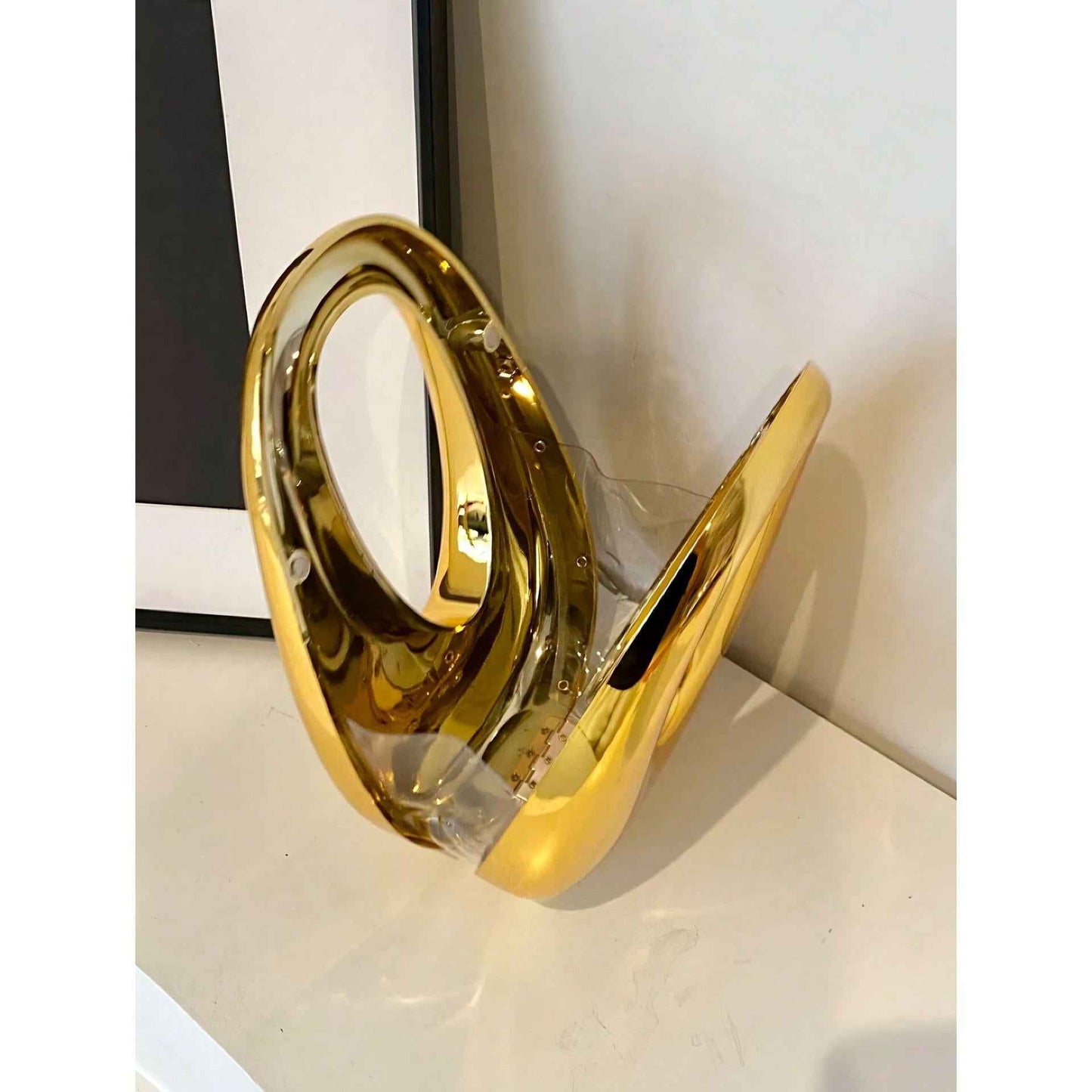 U-Shape Acrylic Evening Bag - Party Decoration Clutch Purse with Versatile Chain Strap