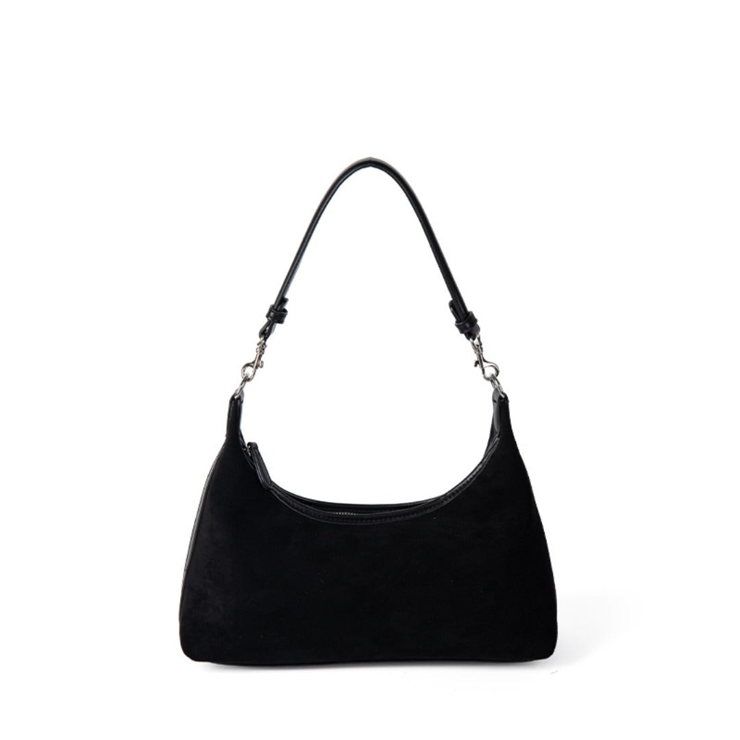 Suede Simple Hobo Bag - Autumn Winter Retro Versatile Handbag, Small Hobo Shoulder Bag for Women -dropshippingabc.com