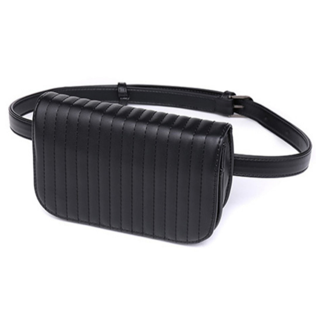Rivet Women's Small Fanny Pack – Fashionable Casual Waist Bag for Travel, Sports, Holiday, Running, and Beach – Compact, Stylish, and Functional -dropshippingabc.com