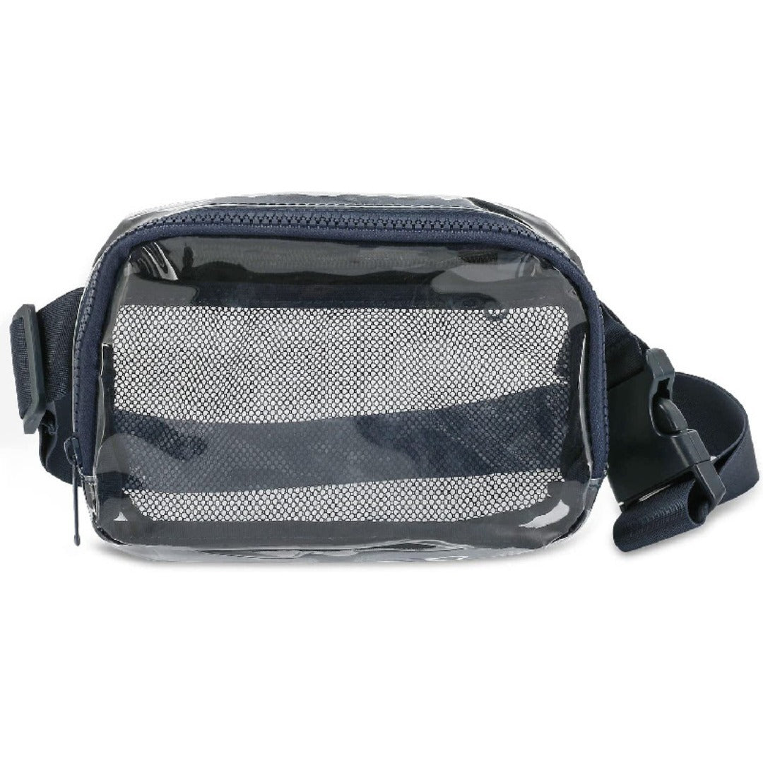 Waterproof Square Fanny Pack - Transparent Small Crossbody Belt Bag with Adjustable Strap, Stadium Approved -dropshippingabc.com
