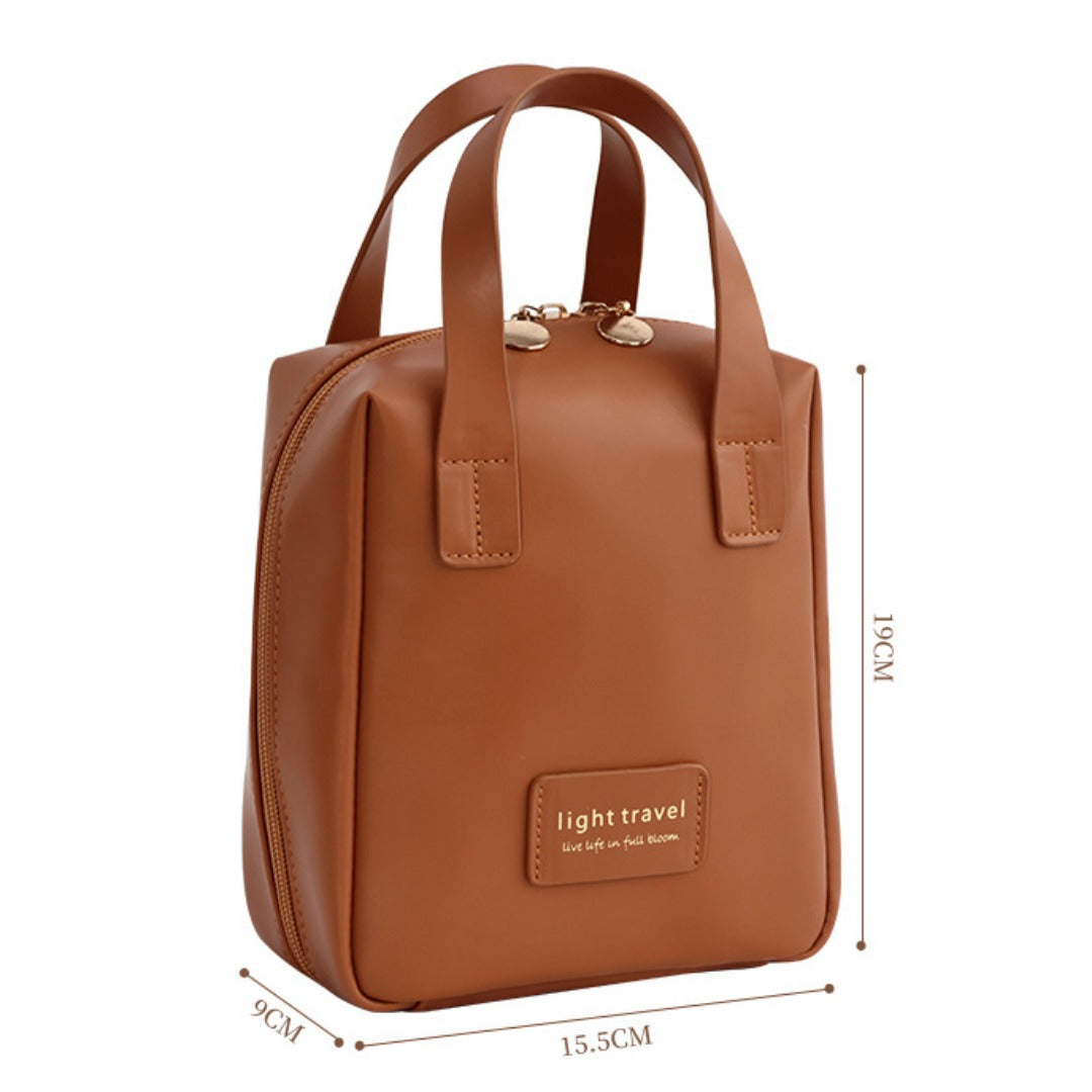 Tote Cosmetic Bag Large Capacity - Travel Portable Shell Makeup Bag Organizer -dropshippingabc.com