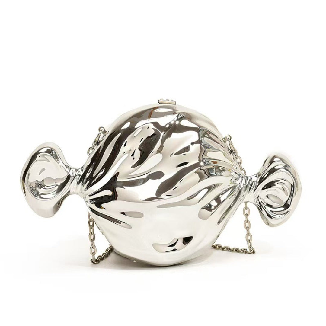 Candy Acrylic Purse Clutch - Women's Metal Evening Handbag with Chain for Formal Prom Wedding -dropshippingabc.com