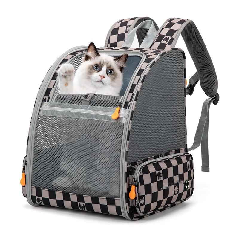 Stylish Pet Bag - Premium Pet Backpack Portable with Breathable Mesh for Hiking, Perfect Cat Backpack for Everyday Adventures
