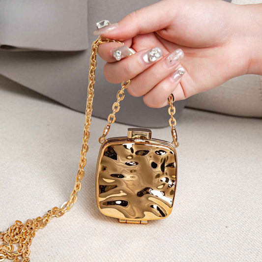 Acrylic Box Bag Summer Lady, Mini Lipstick Air Cushion Storage Bag, Mini Metallic Little Purse, Clutch Purse, Clutch Purse Casual, Clutch Purse Party, Prom Bag, evening Party Purse,