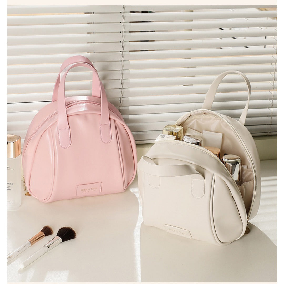 Tote Style Makeup Bag - Waterproof Large Capacity Travel Toiletry Organizer & Skincare Storage -dropshippingabc.com