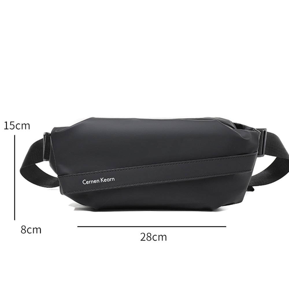 Men's Sports Fanny Pack – Casual Shoulder Bag, Cycling Breast Bag, Waterproof Chest Purse, Crossbody Waist Bag, Fanny Pack for Men -dropshippingabc.com