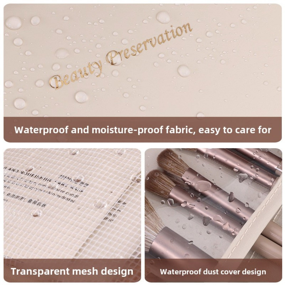 Free Partition Cosmetic Bag - Large Capacity Travel Portable Toiletry Bag & Makeup Organizer for Women -dropshippingabc.com