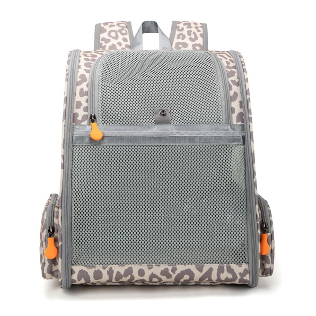 Stylish Pet Backpack Carrier - Premium Portable Cat Backpack with Breathable Mesh, Perfect for Hiking & Everyday Adventures -dropshippingabc.com