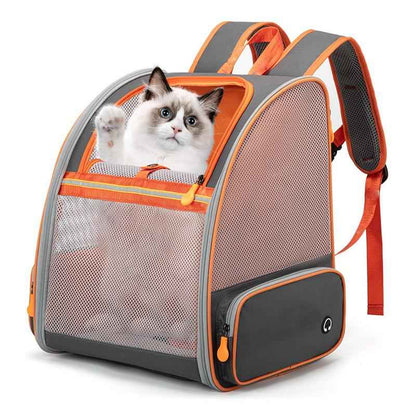 Stylish Pet Bag - Premium Pet Backpack Portable with Breathable Mesh for Hiking, Perfect Cat Backpack for Everyday Adventures