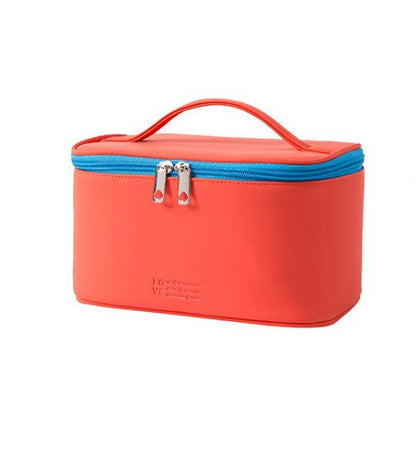 Capacity waterproof cosmetic bag, PU multi-functional cosmetic storage bag, cosmetic bag lightweight, makeup bag organizer, -dropshippingabc.com